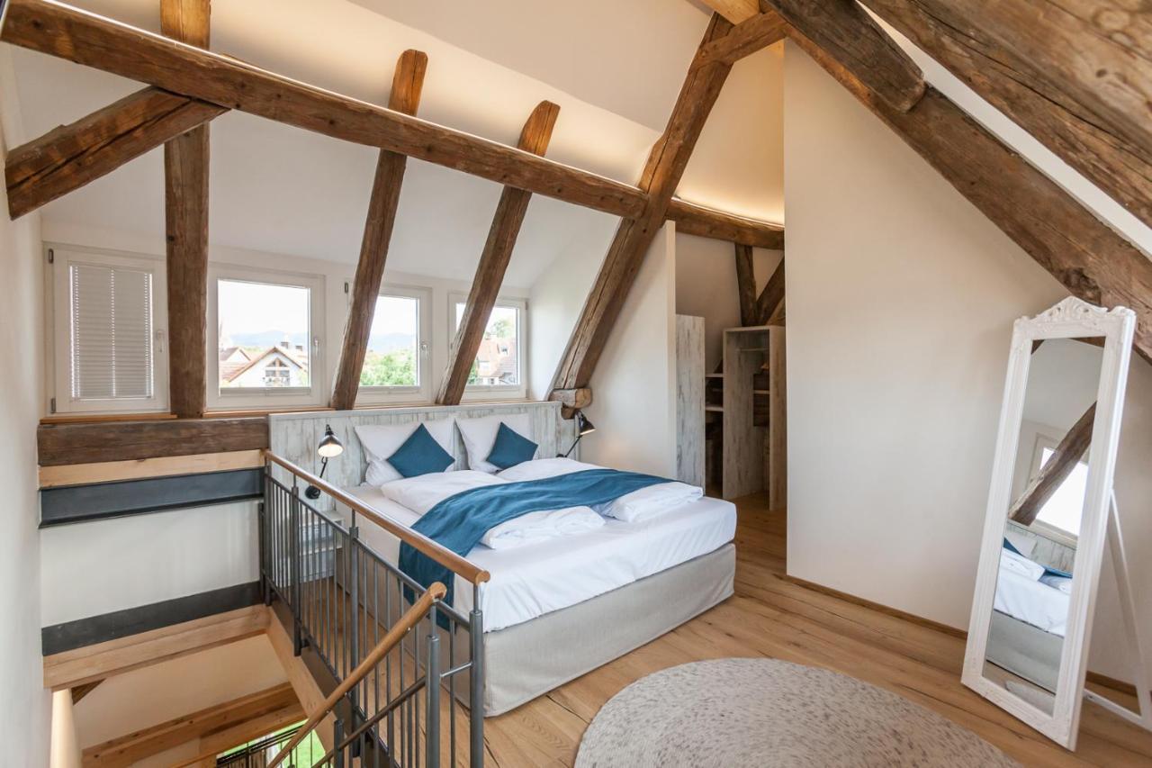 Baumgartners Dreiseithof - Historisch, Modern, Zentral Appartement Bad Krozingen Buitenkant foto